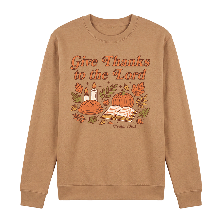 Give Thanks To The Lord Crewneck - 5146