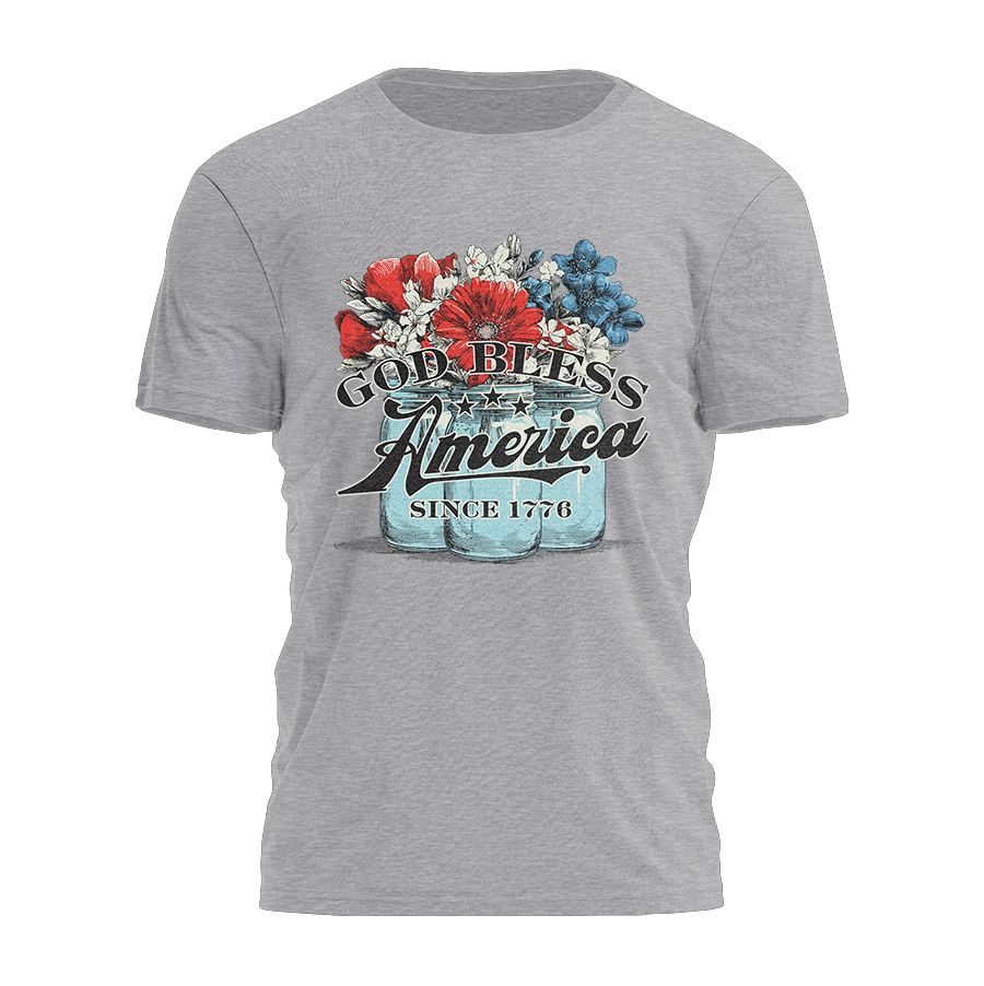 God Bless America Tee - 4032