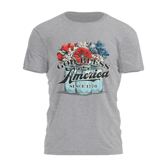 God Bless America Tee - 4032