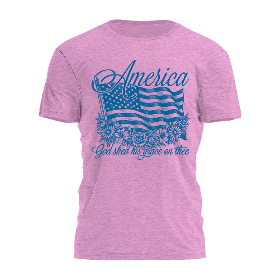 God Shed His Grace Tee - 4869