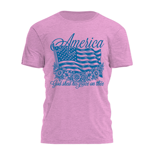God Shed His Grace Tee - 4869