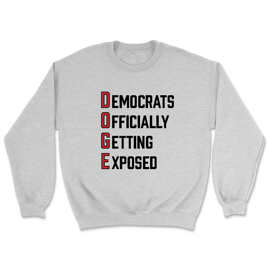 Democrats Officially Getting Exposed Crewneck - 3535