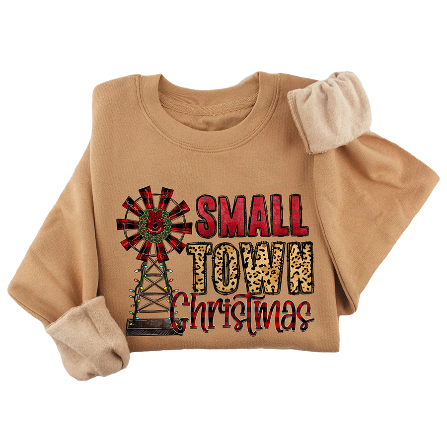 Small Town Christmas Crewneck - 3219