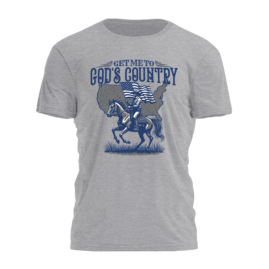 Get Me To God's Country - Patriot Crossing Tee - 3729