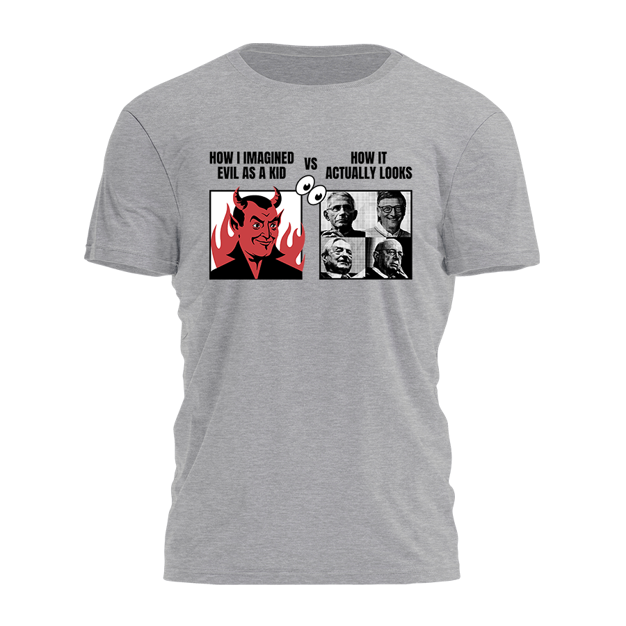 How I Imagined Evil As A Kid Tee - 3715