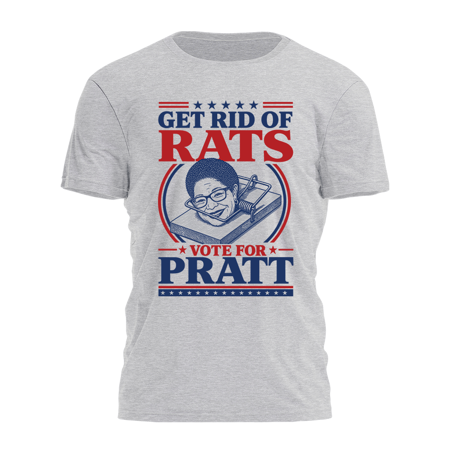 Get Rid Of Rats - Vote Pratt Tee - 4857