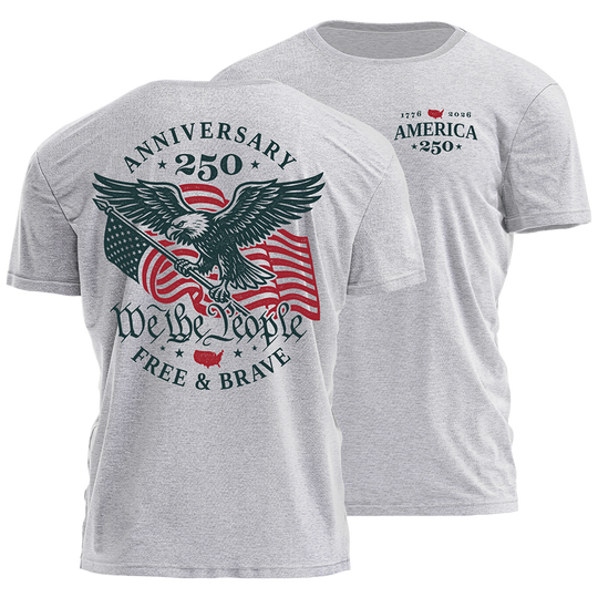 250 Free & Brave Tee - 4655