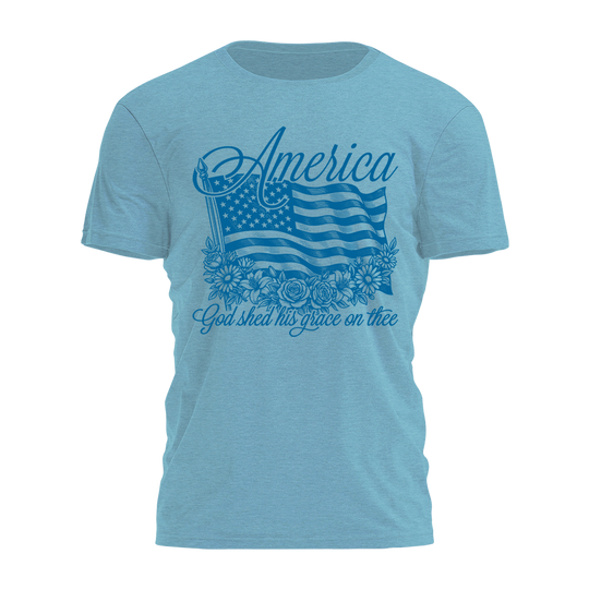 God Shed His Grace Tee - 4869