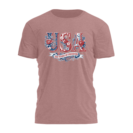 Floral 250th Tee - 4676