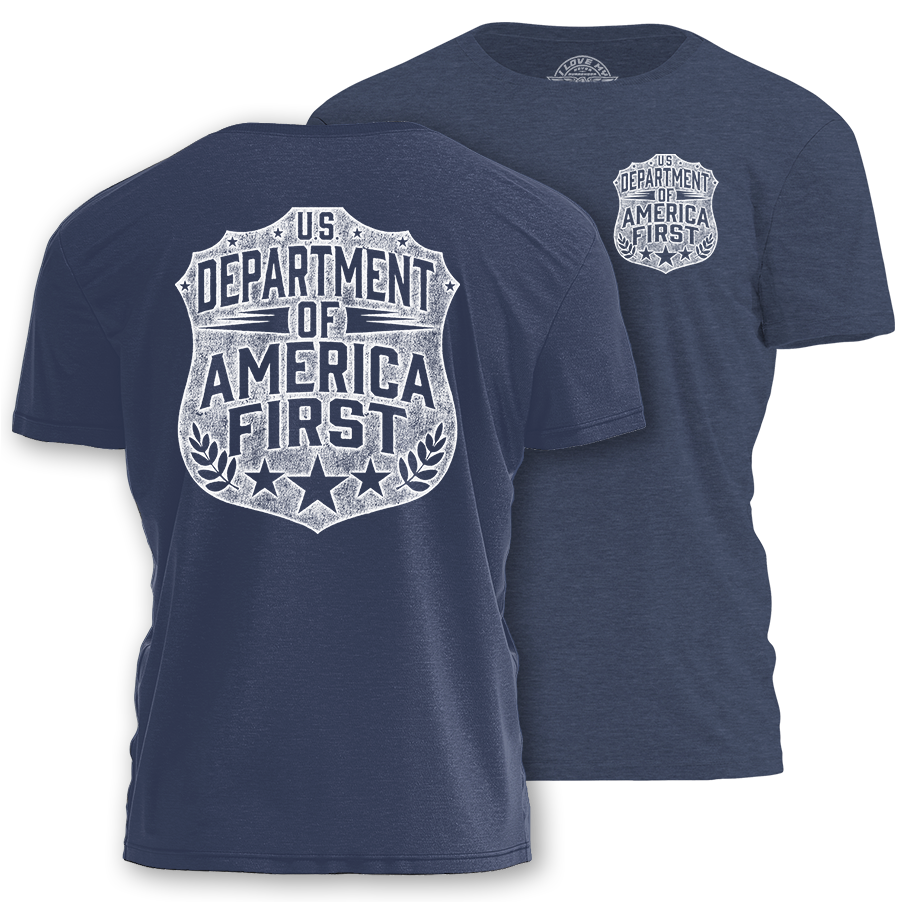 US Dept Of America First Tee - 3998