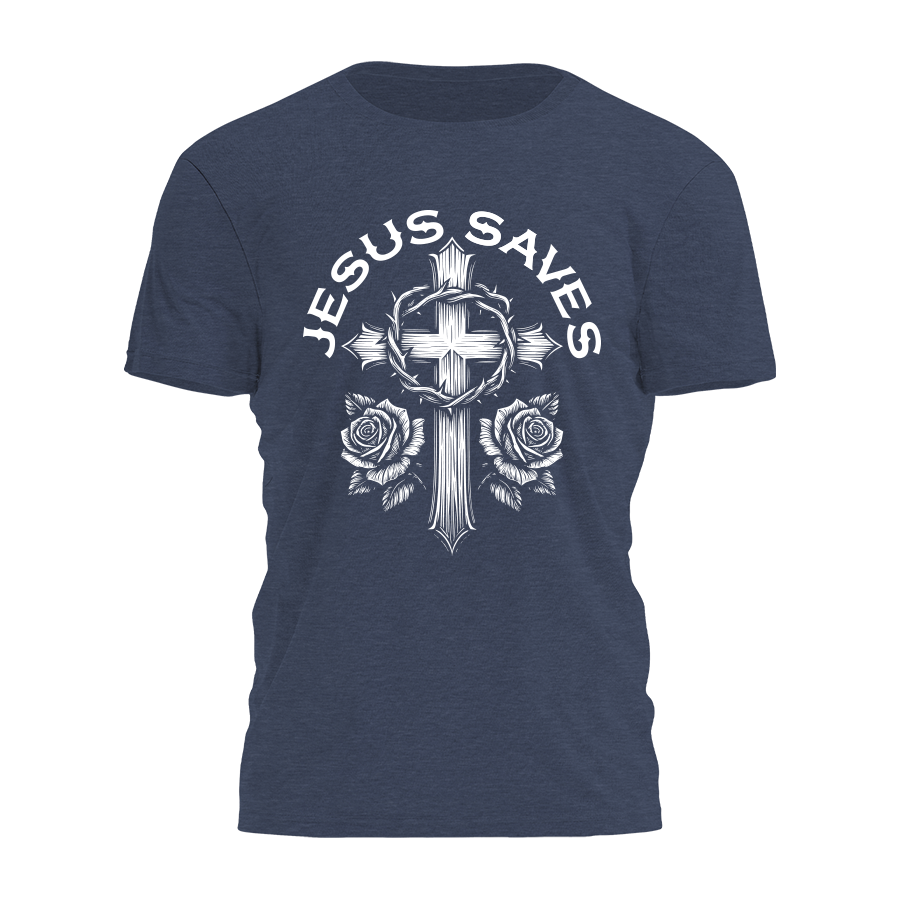 Jesus Saves Tee - 5104