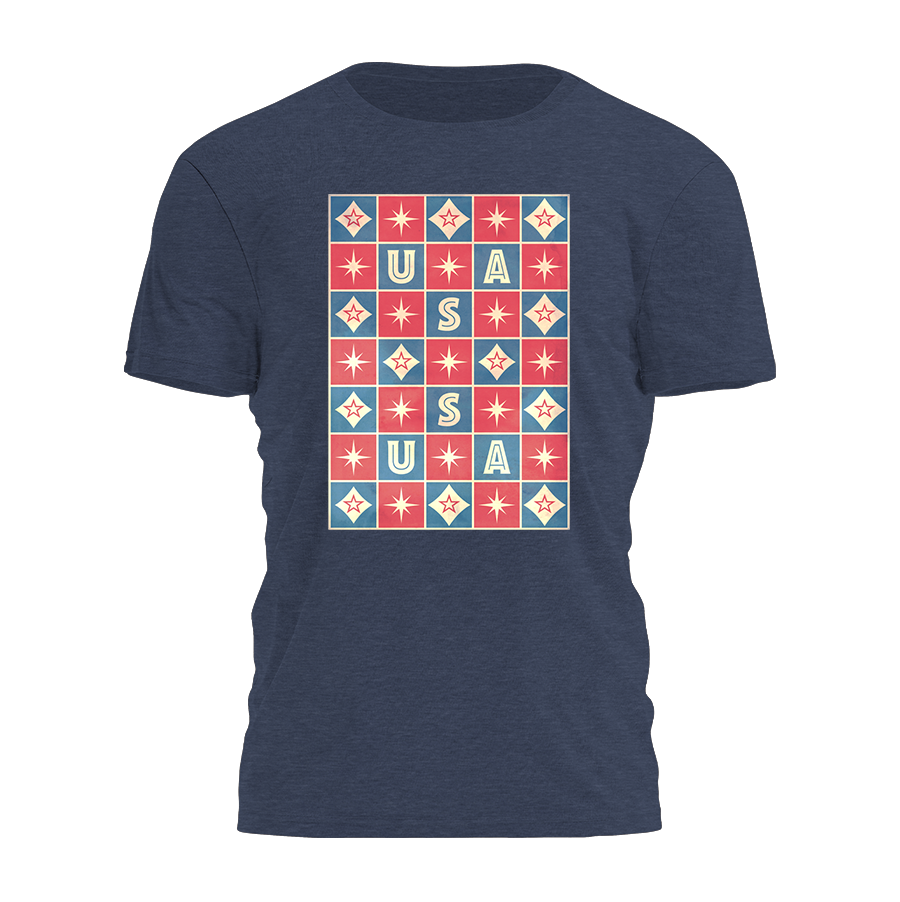 USA Pattern Tee - 2360