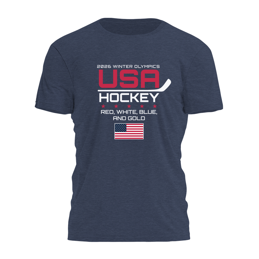 Red, White, Blue, & Gold Tee - 4585