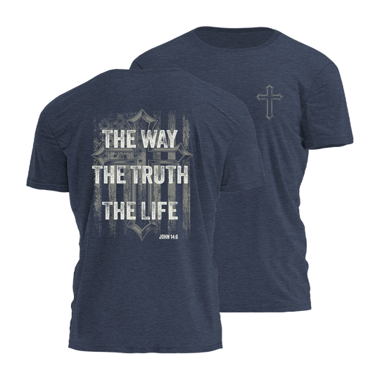 The Way The Truth The Life Tee - 4749