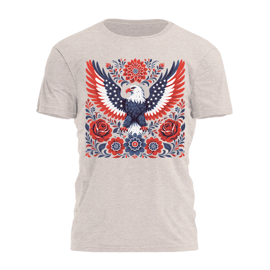 Folk Art American Eagle Tee - 4821