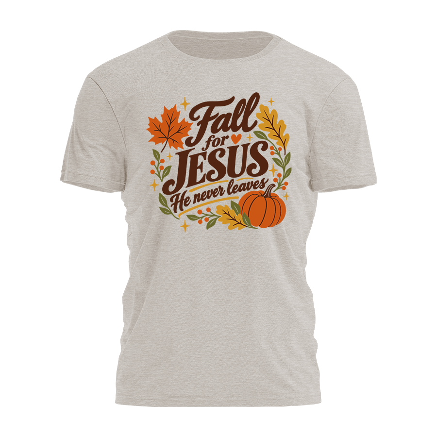Fall For Jesus Tee - 5160