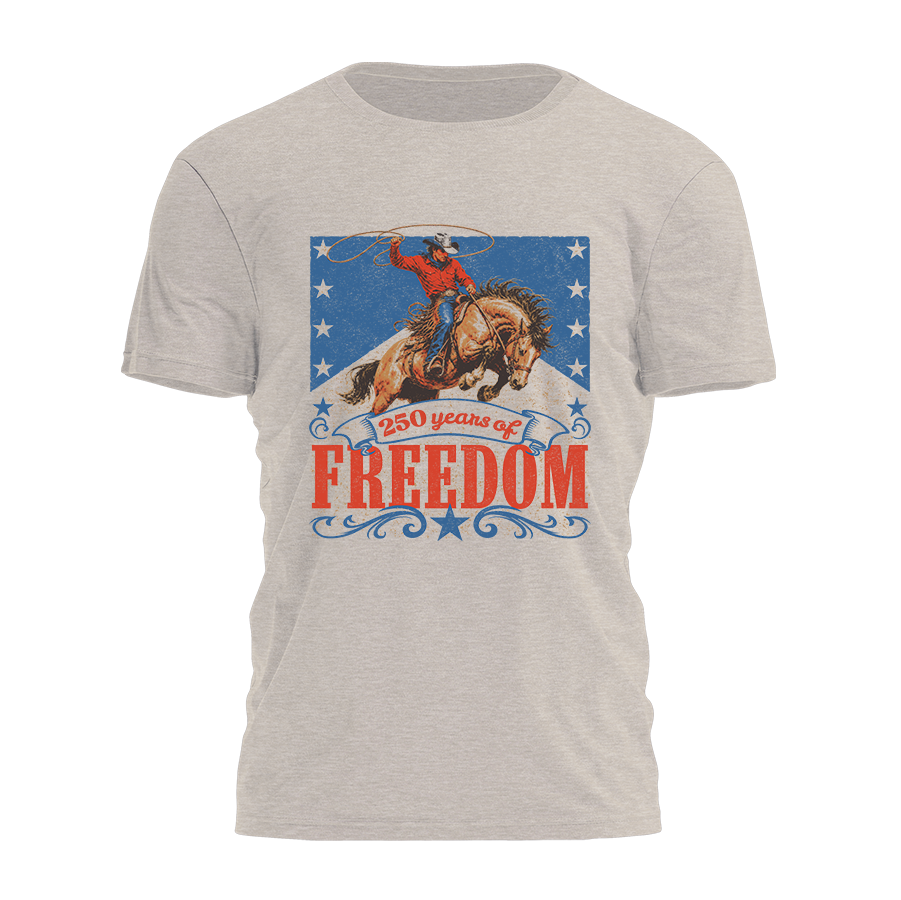 Freedom Cowboy Tee - 4826