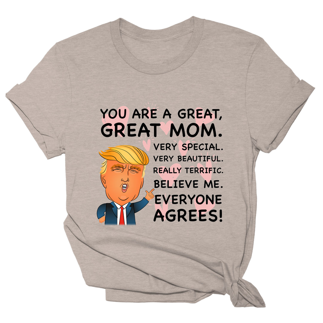 Mothers Day Trump Women's Shirt 3 Tee - 2136