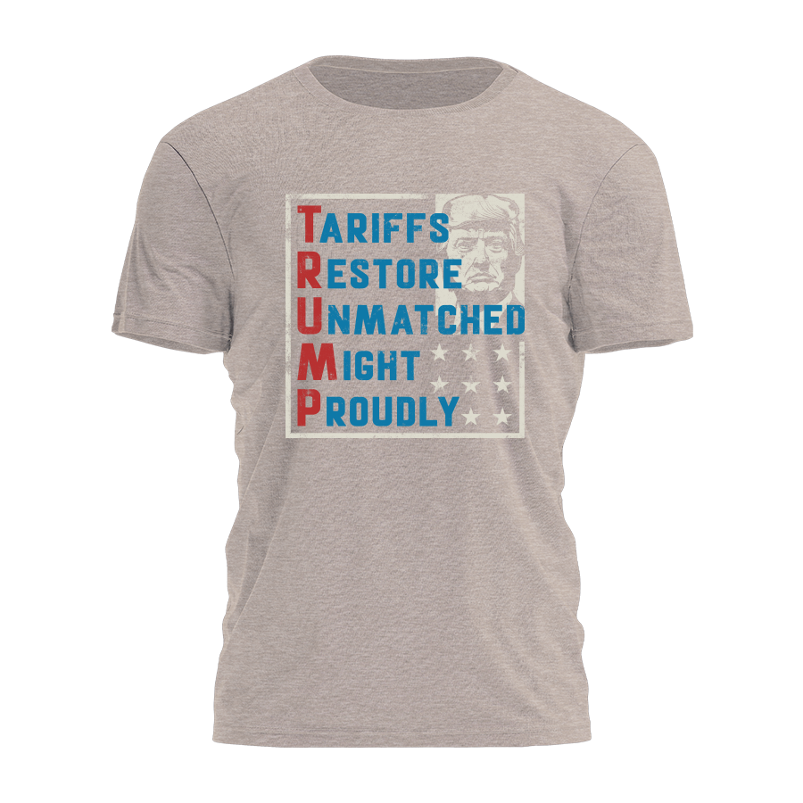 Trump Tariff Acronym Tee - 3733