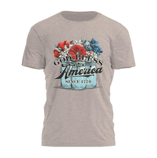 God Bless America Tee - 4032