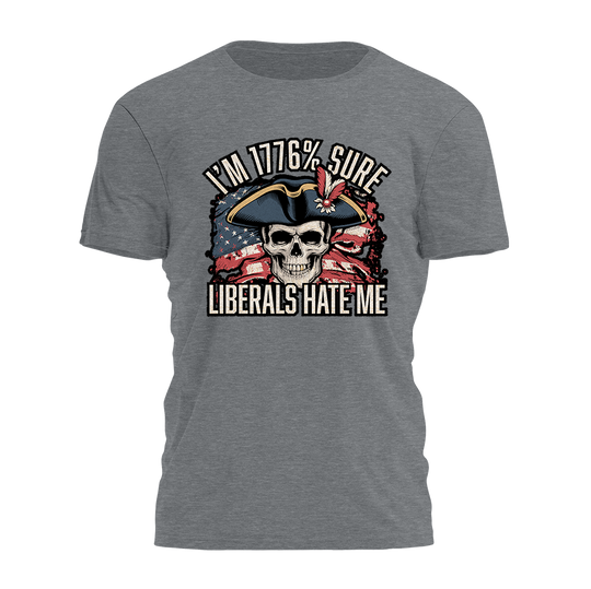 I'm 1776% Sure - Skull Tee - 4576