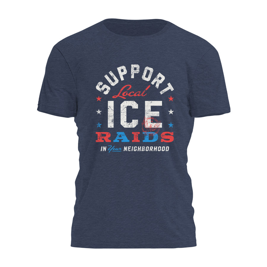 Support Local Ice Raids Tee - 3532