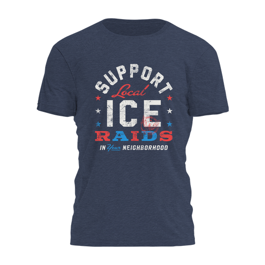 Support Local Ice Raids Tee - 3532