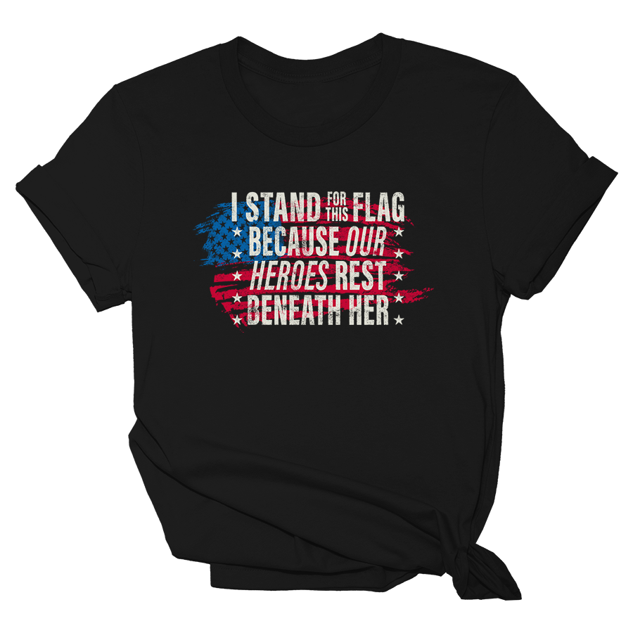 I STAND FOR THIS FLAG - WOMENS Tee