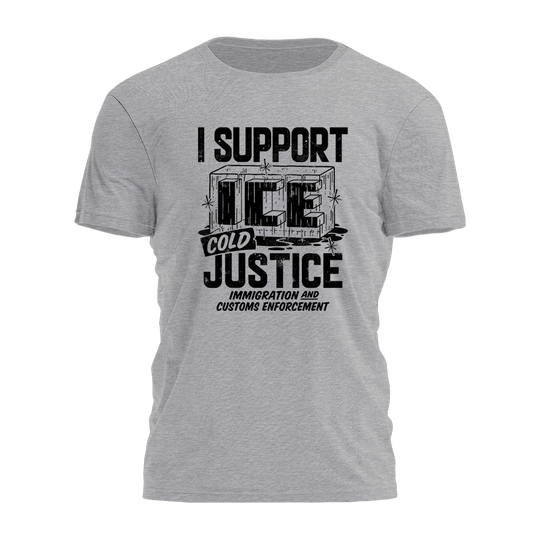 I Support ICE - Retro Tee - 4493