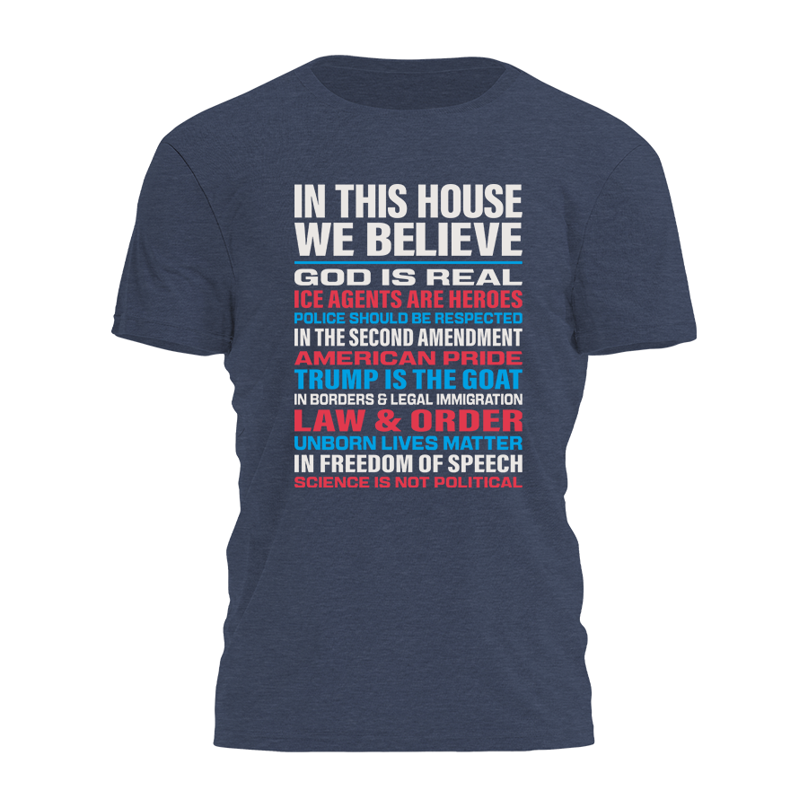 In This House Tee - 4482