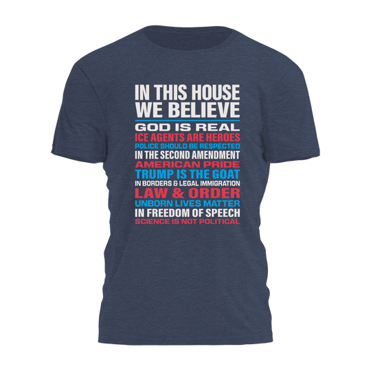 In This House Tee - 4482