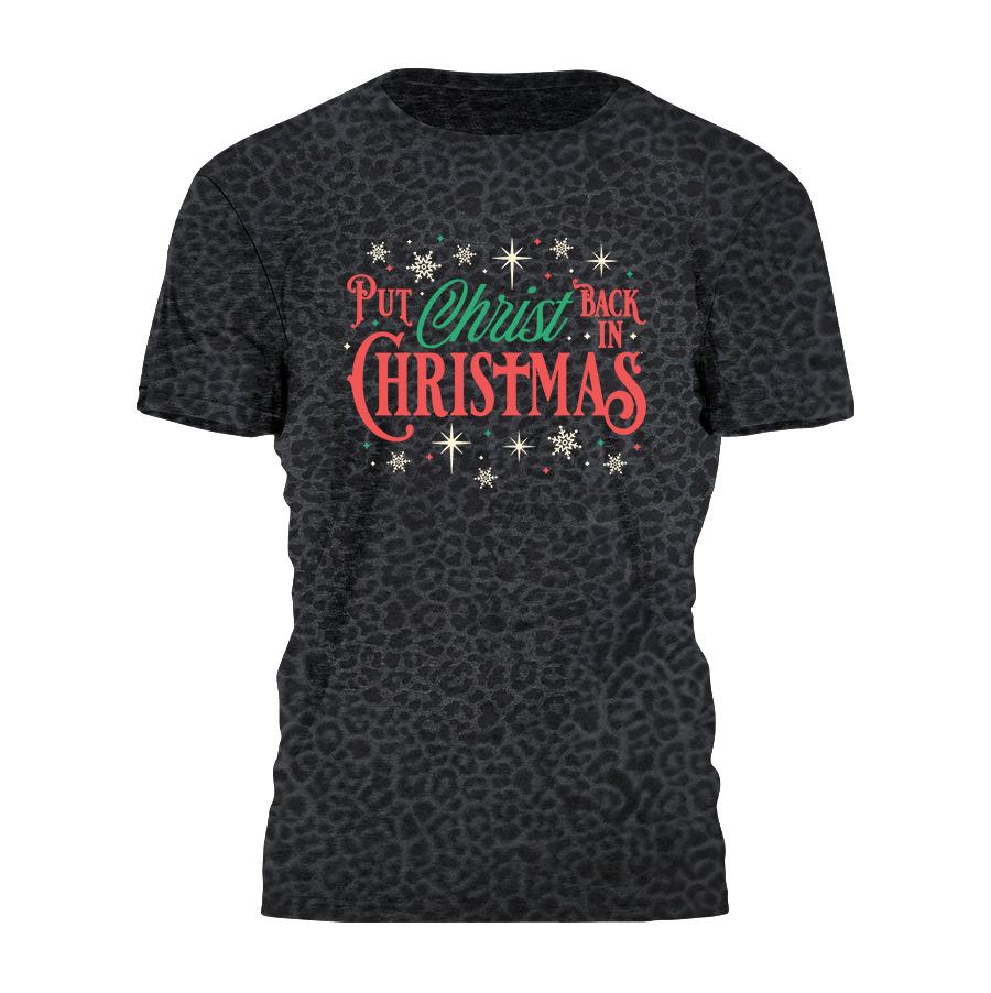 Christ Back In Christmas Tee - 4364