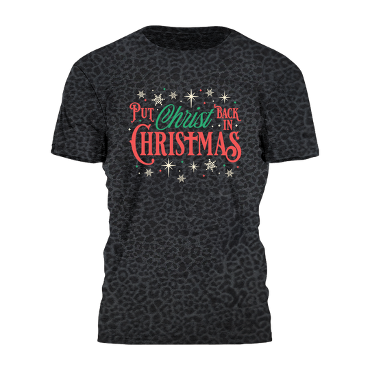 Christ Back In Christmas Tee - 4364