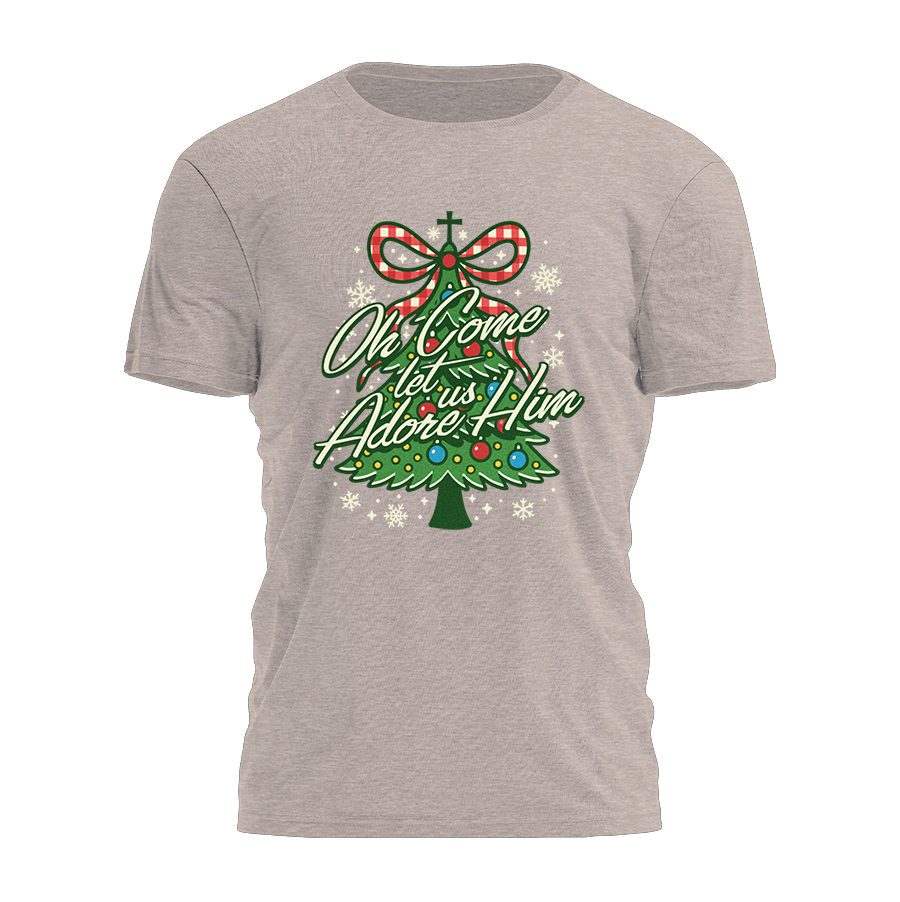 Let Us Adore Him Tee - 4321