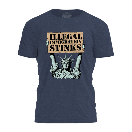 Illegal Immigration Stinks Tee - 4383