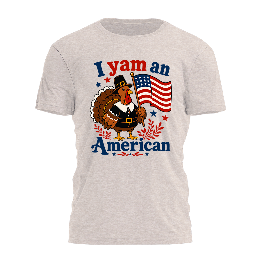 I Yam An American Tee - 5141
