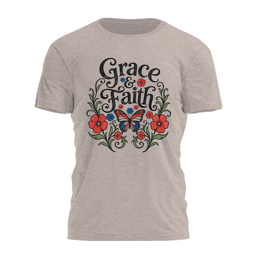 Grace & Faith Tee - 4954