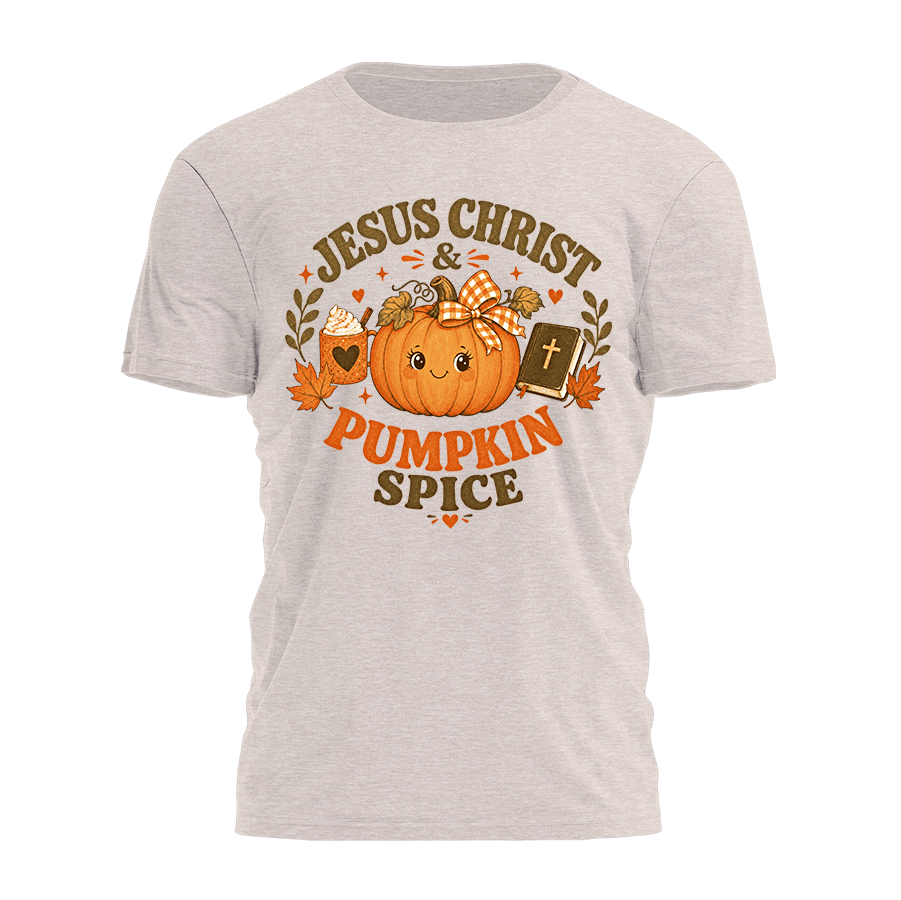 Jesus Christ & Pumpkin Spice Tee - 5150
