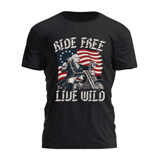 Ride Free Live Wild Tee - 4924