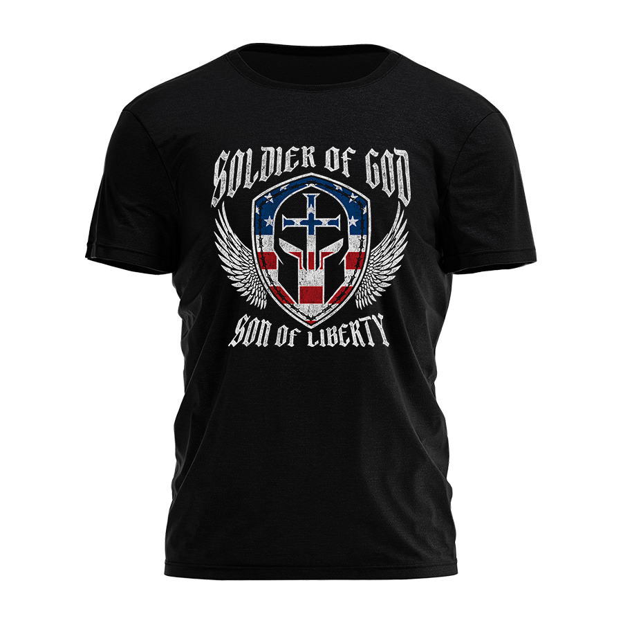 Soldier Of God Son Of Liberty Tee - 4945