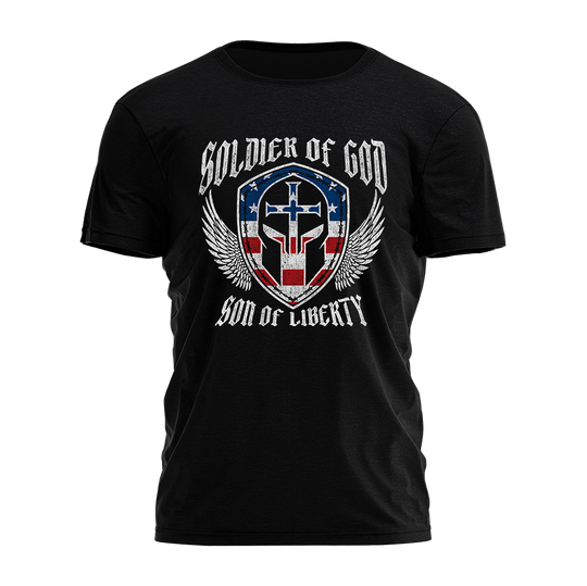 Soldier Of God Son Of Liberty Tee - 4945