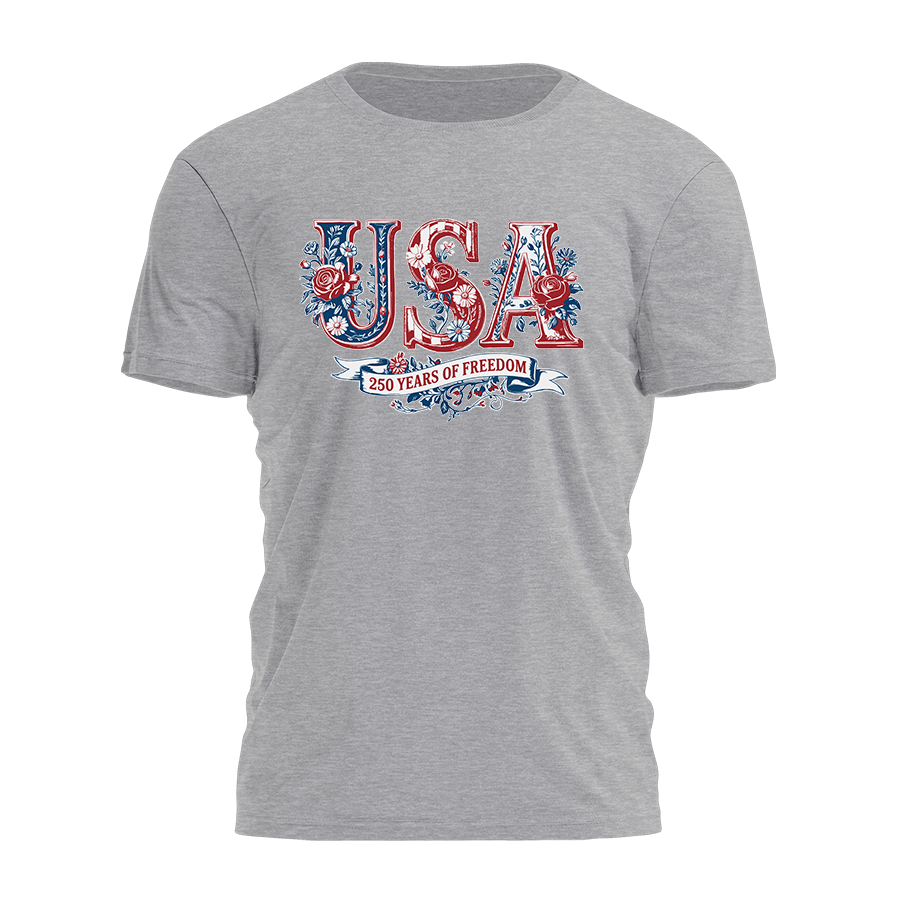 Floral 250th Tee - 4676