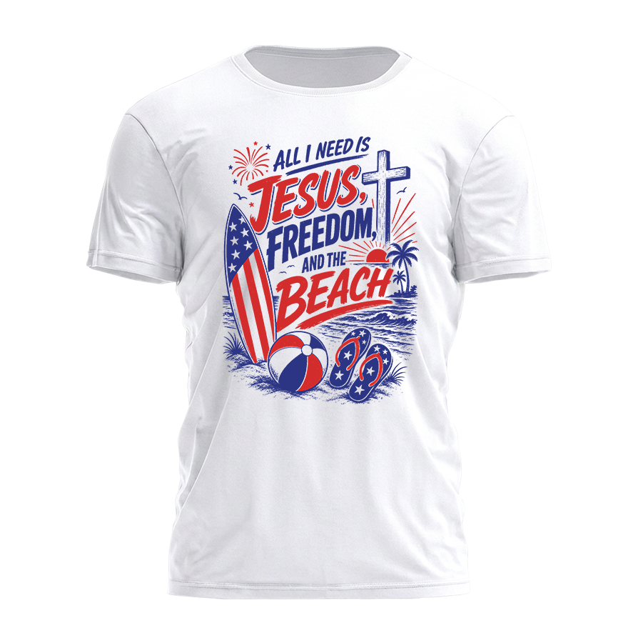 All I Need Is Jesus Tee - 4769
