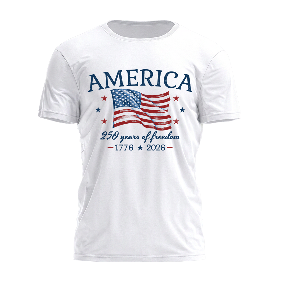 Freedom Flag Tee - 4891