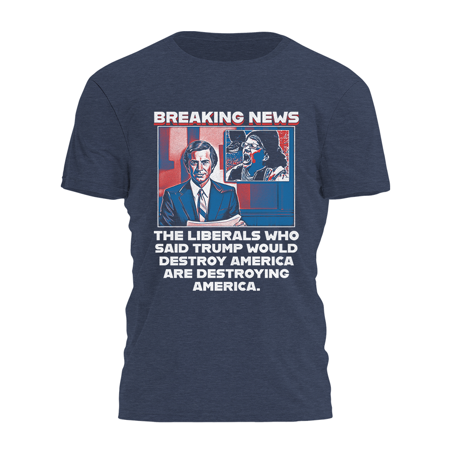 Breaking News Tee - 4535