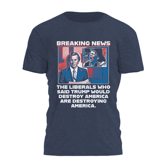 Breaking News Tee - 4535