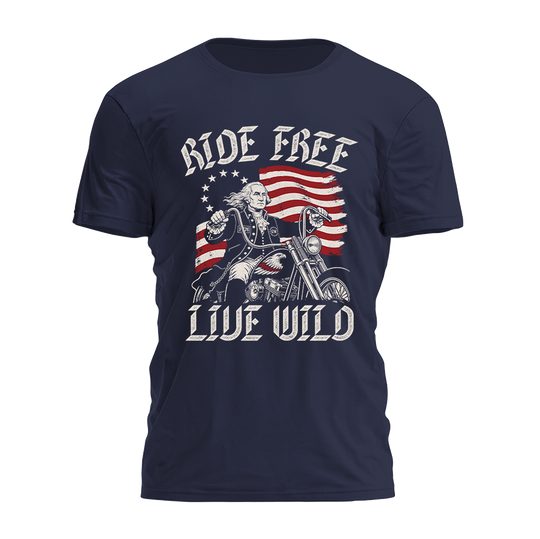 Ride Free Live Wild Tee - 4924