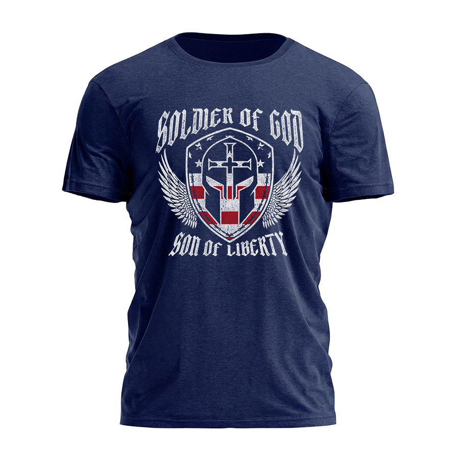 Soldier Of God Son Of Liberty Tee - 4945