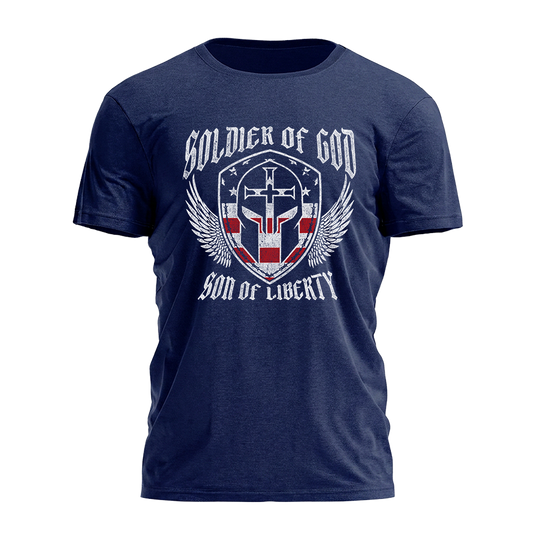 Soldier Of God Son Of Liberty Tee - 4945