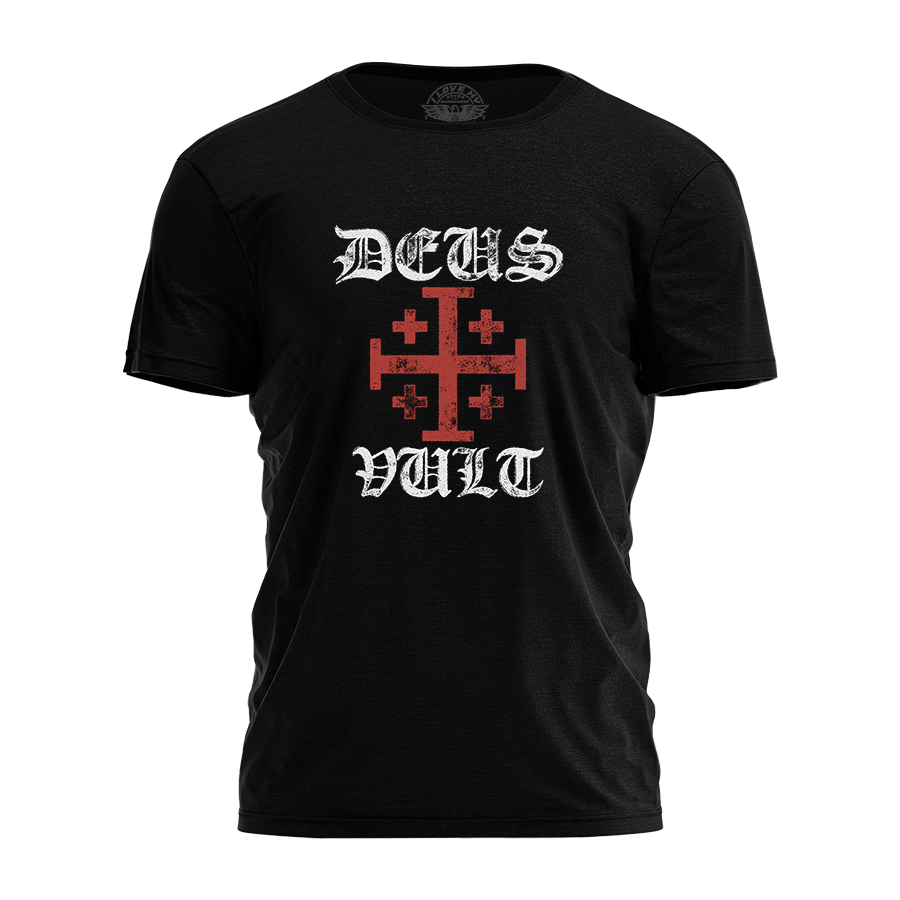 Deus Vult Cross Tee - 4305